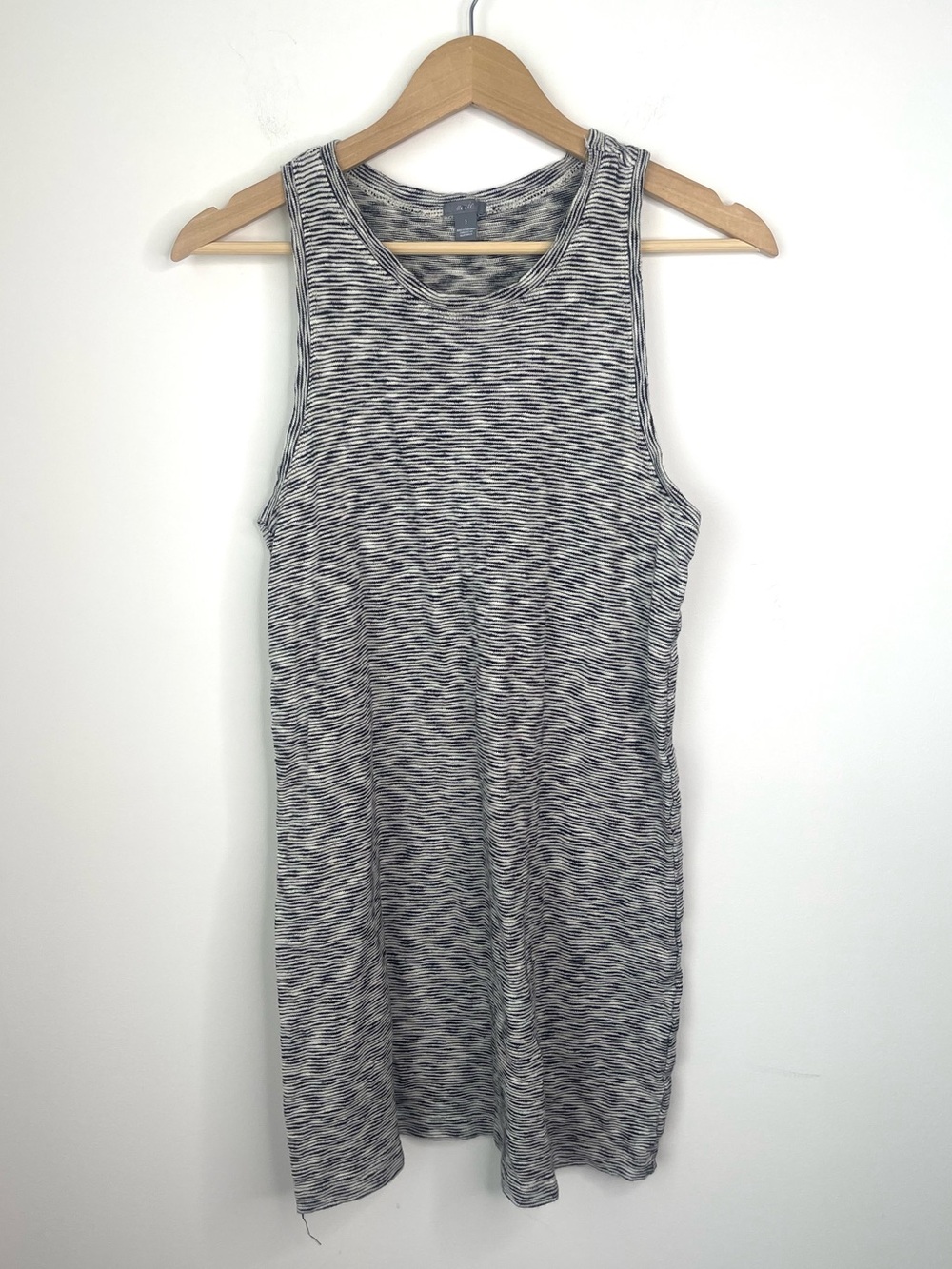 aerie Gray Space-Dye Racerback Tank size small petite
